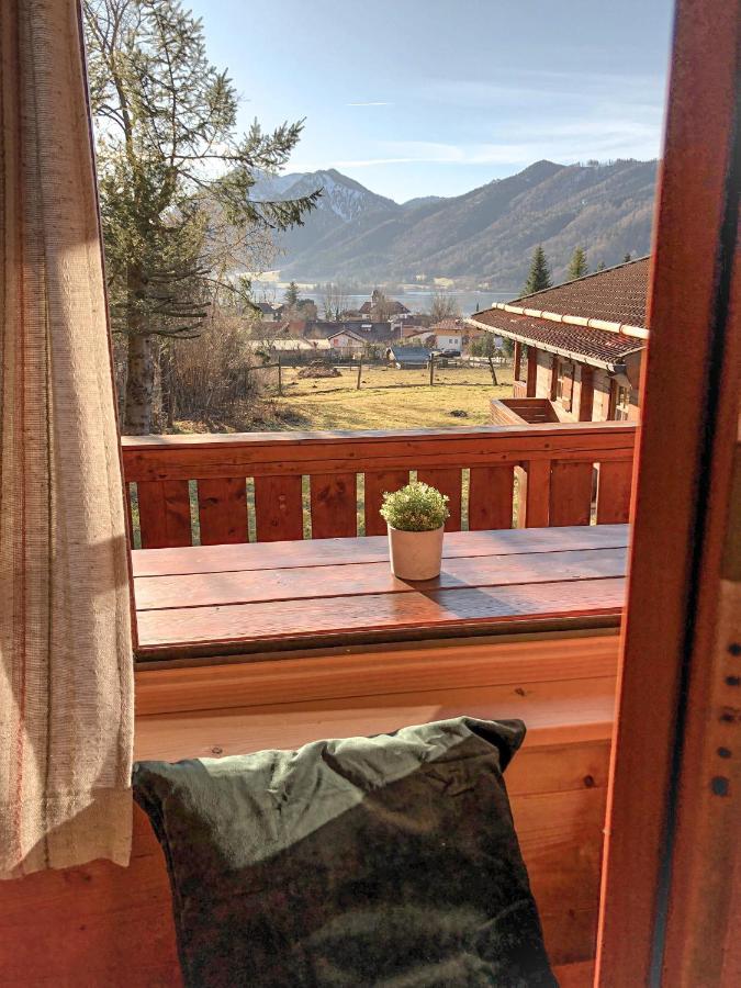 Ruhige Chalets Mit Seeblick In Zentraler Lage Schliersee Luaran gambar